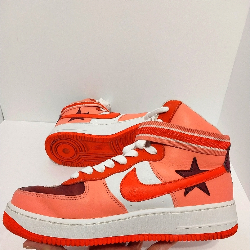 Nike Air Force 1 High Riccardo Tisci All-Star Sneakers, Size 7M|8.5W|EUR 40 - Picture 8 of 14